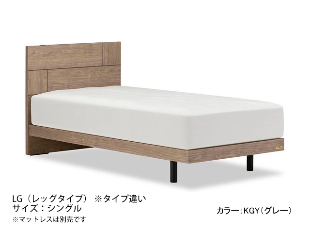 LT-101F PL 260TS（跳ね上げ収納）ベッドフレーム シングル | フランス