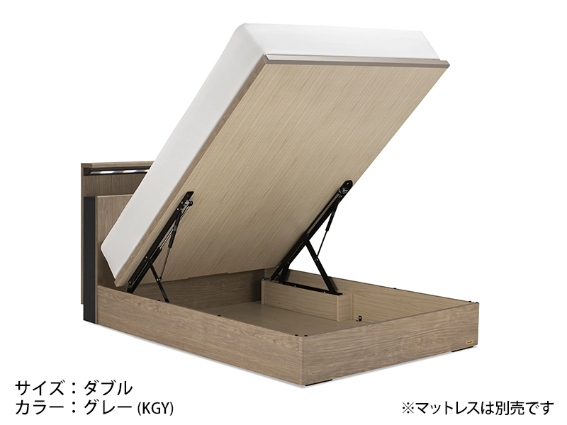 LT-105C PL 260TS（跳ね上げ収納）ベッドフレーム セミダブル