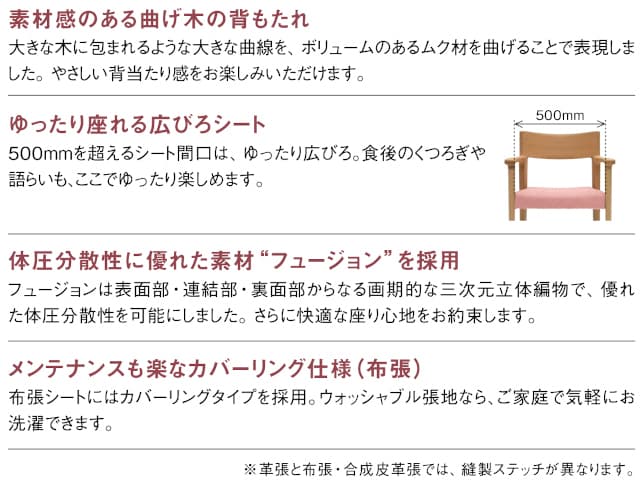 CU61 モデル 食堂椅子（肘なしチェア）