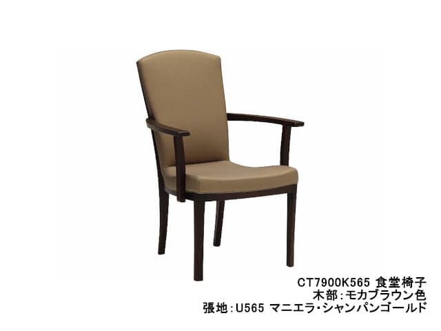 CT79 モデル 肘付食堂椅子（アームチェア）