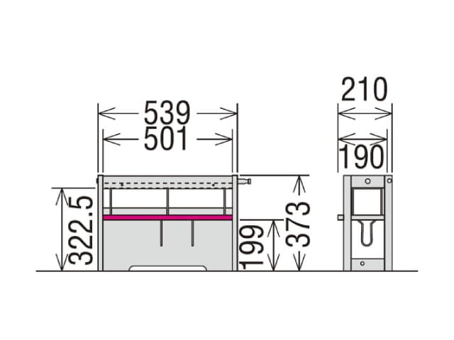 AS0406 ブックスタンド