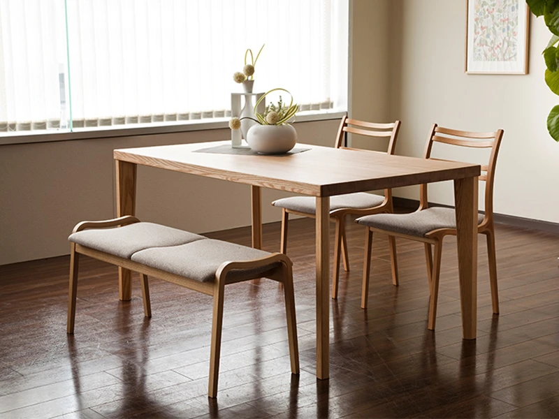 Calm カーム ダイニングテーブル R04460S（幅90cm）