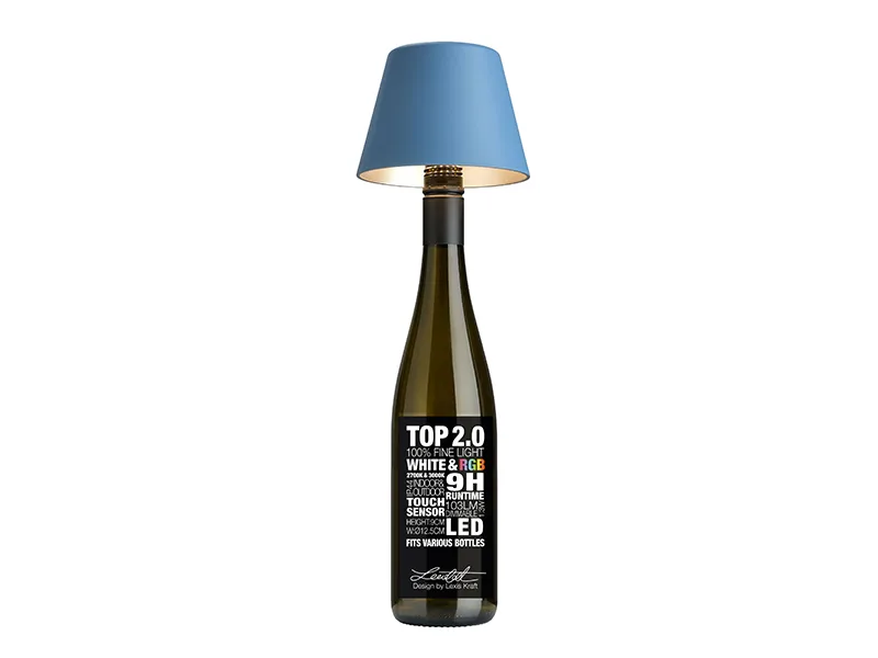 TOP ボトルライト ブルー