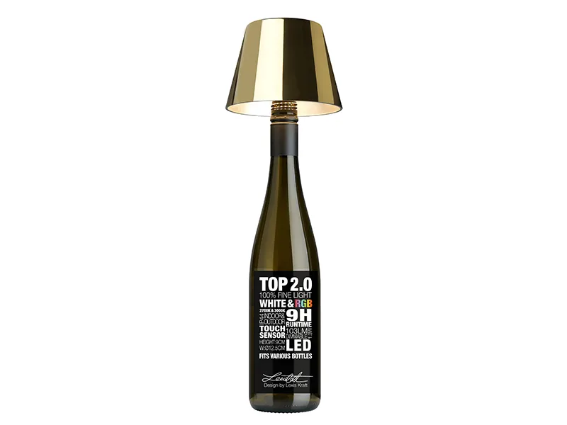 TOP ボトルライト ゴールド