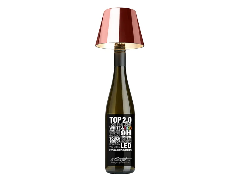 TOP ボトルライト ローズゴールド