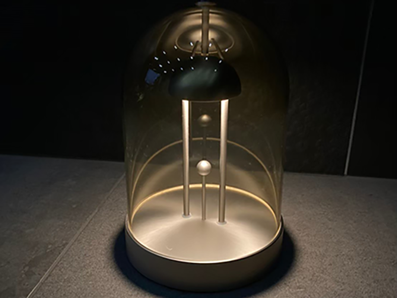 AMBER LED ポータブル ランプ シルバー