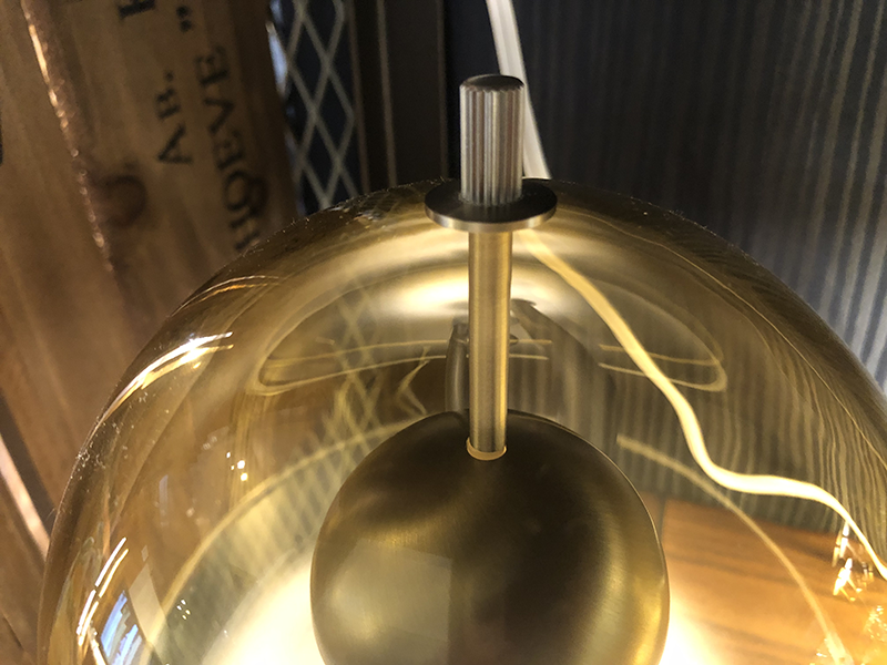 AMBER LED ポータブル ランプ シルバー