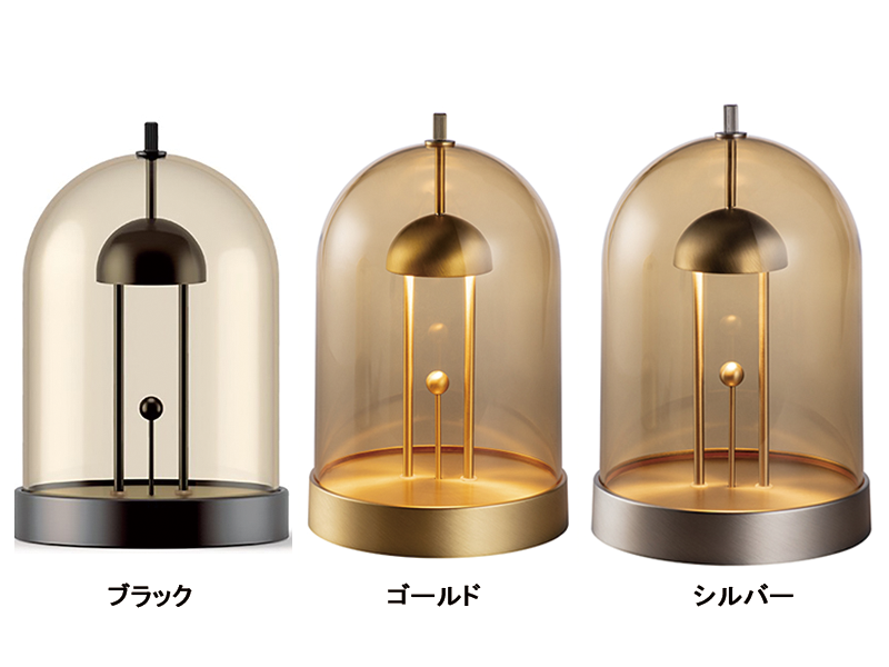 AMBER LED ポータブル ランプ シルバー