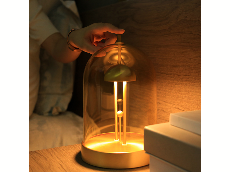 AMBER LED ポータブル ランプ シルバー