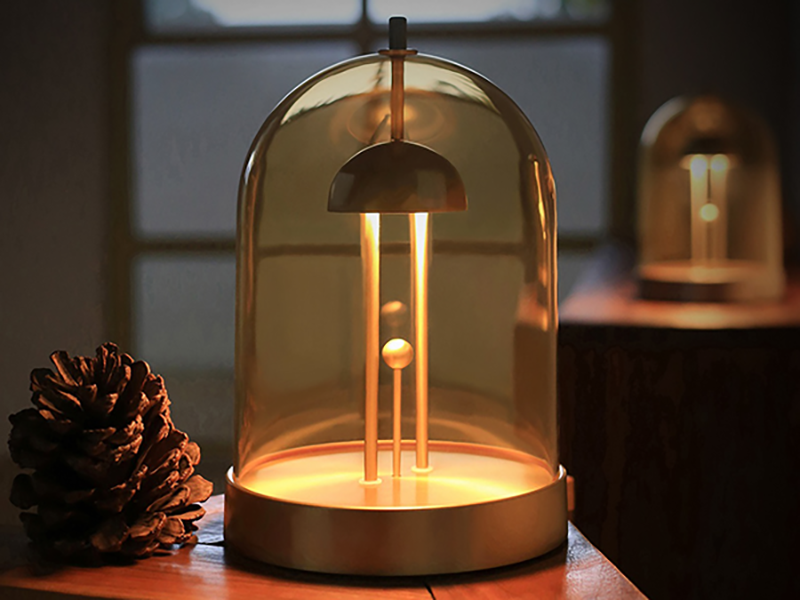 AMBER LED ポータブル ランプ ゴールド