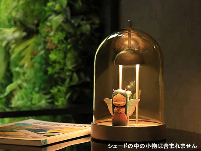 AMBER LED ポータブル ランプ ゴールド