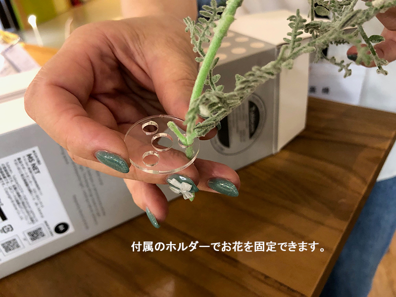 MIZUTAMA LED ポータブル ランプ シルバー