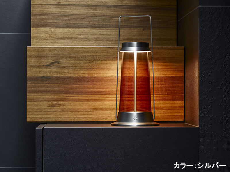 EXPLORER LED ポータブルランプ シルバー