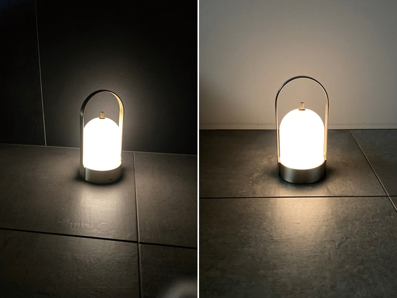DAWN LED ポータブルランプ シルバー