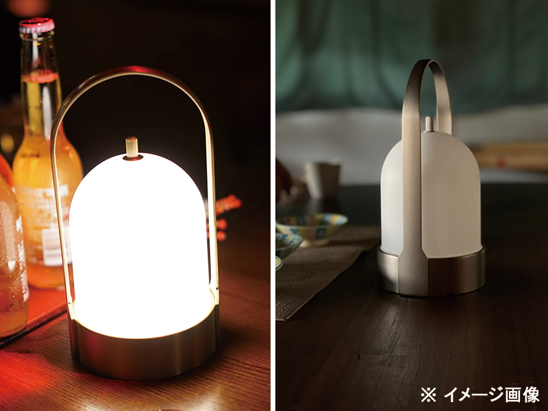 DAWN LED ポータブルランプ シルバー