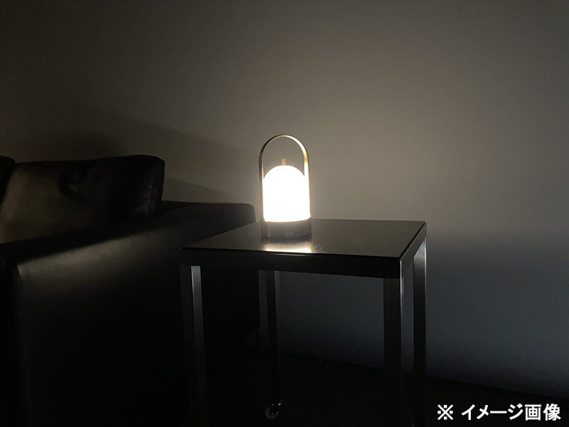 DAWN LED ポータブルランプ シルバー