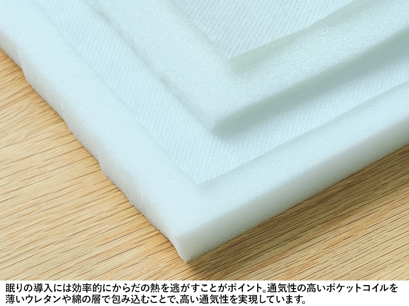 NELL マットレス セミダブルサイズ