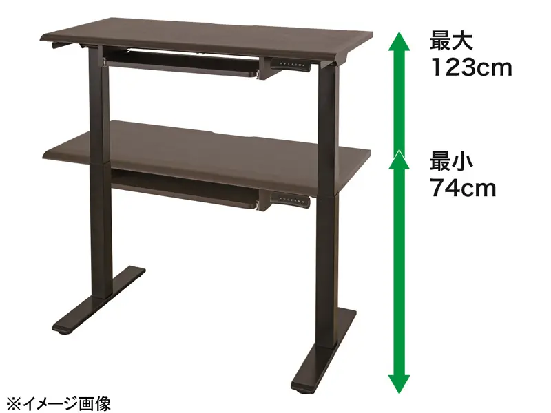 JDE 電動昇降デスク 幅130cm