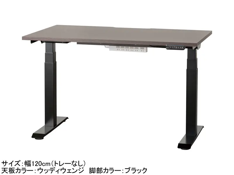 C1EB 電動昇降デスク 幅120cm トレー無し