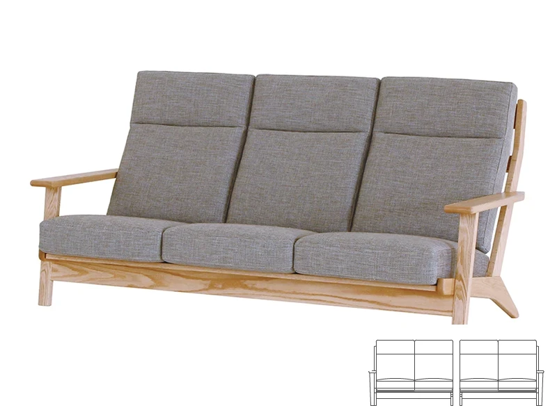 LC077/LC074-2LP/2RP ソファ（ウレタン）