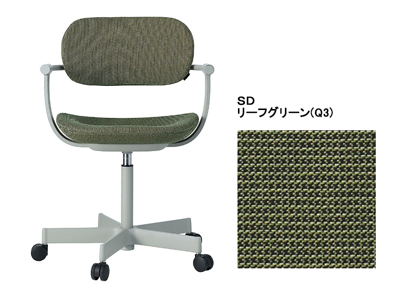 バーテブラ03 KG-825SD 5本脚チェア／本体カラーオリーブ(L4)