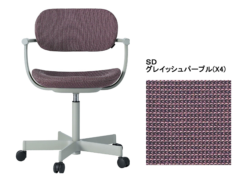 バーテブラ03 KG-825SD 5本脚チェア／本体カラーオリーブ(L4)