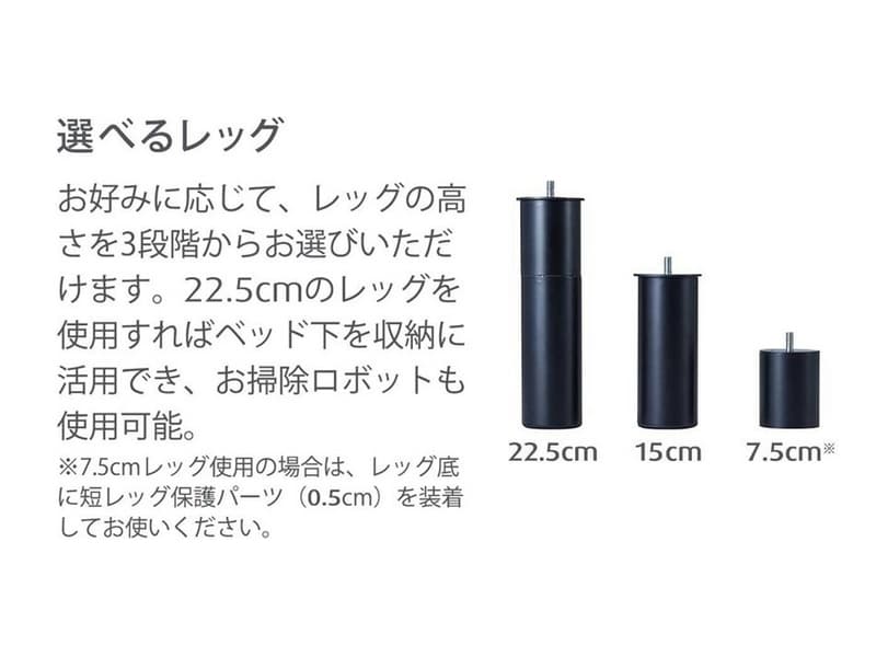 テンピュール エルゴワン 電動リクライニングフレーム シングル