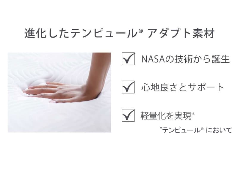 テンピュール ワンリュクスフトン ダブル(厚み8cm)