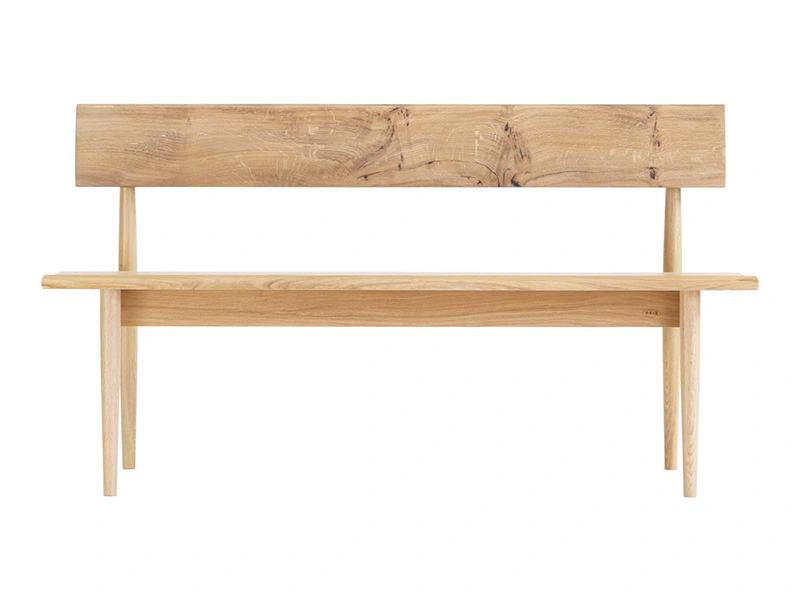No.1100 背付ベンチ M(140cm x 48.5cm)
