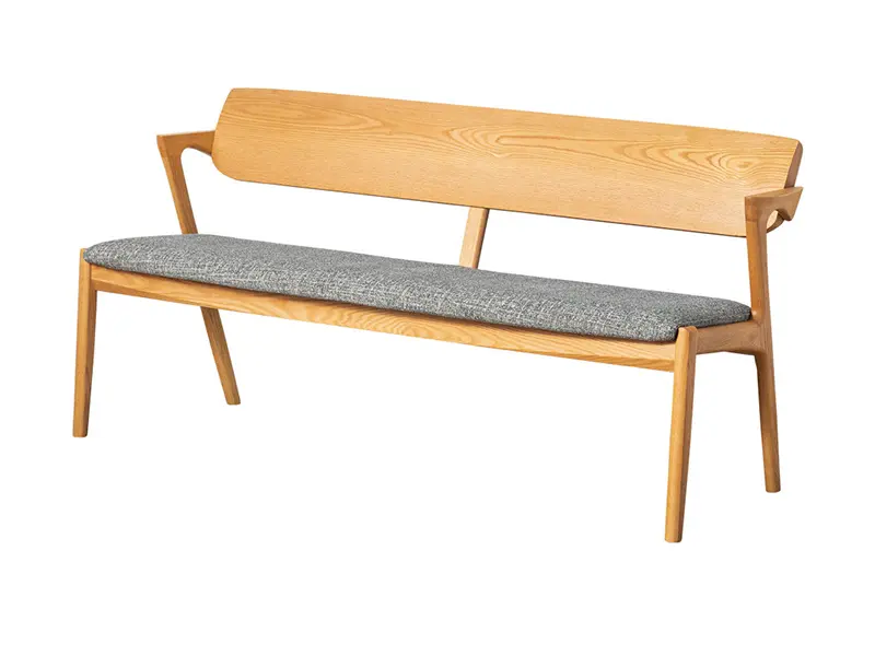 No.8250 背付きベンチ カバーリングタイプ（140cm）