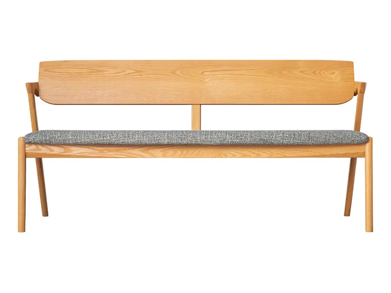 No.8250 背付きベンチ カバーリングタイプ（140cm）
