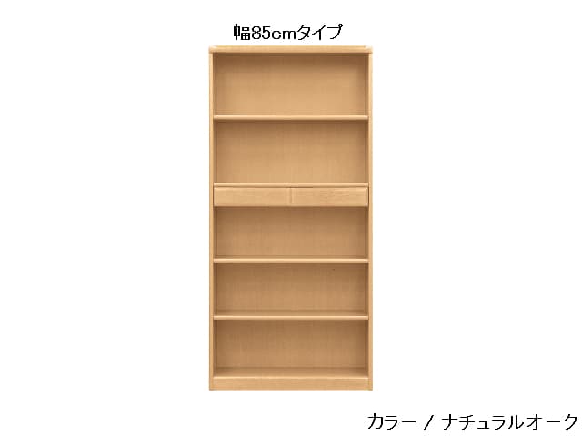 NO.3600 書棚A 幅65・85×高さ180