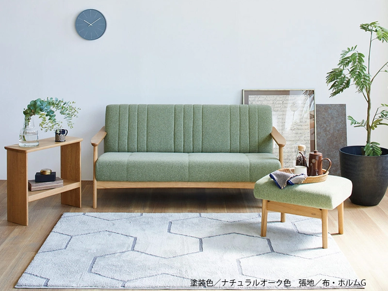 WS-1000 3Pワイド ソファ [No.1000 リビングチェア]