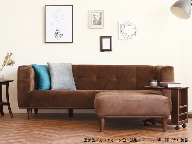 WS-6400 3Pワイド ソファ [No.6400 リビングチェア]
