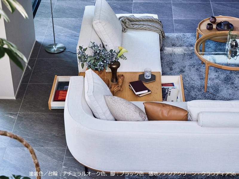 SL-6000 [211] 肘無引出付ソファ [No.6000 リビングチェア]