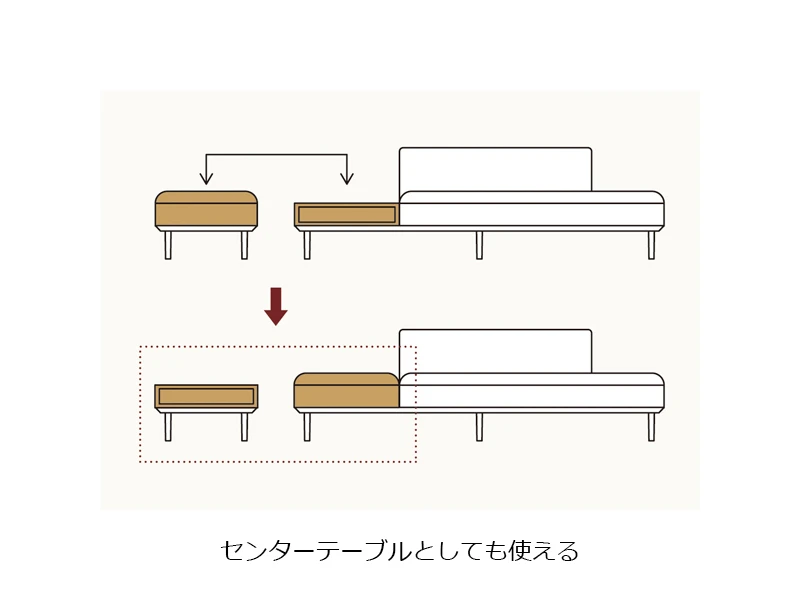 SL-6000 [211] 肘無引出付ソファ [No.6000 リビングチェア]