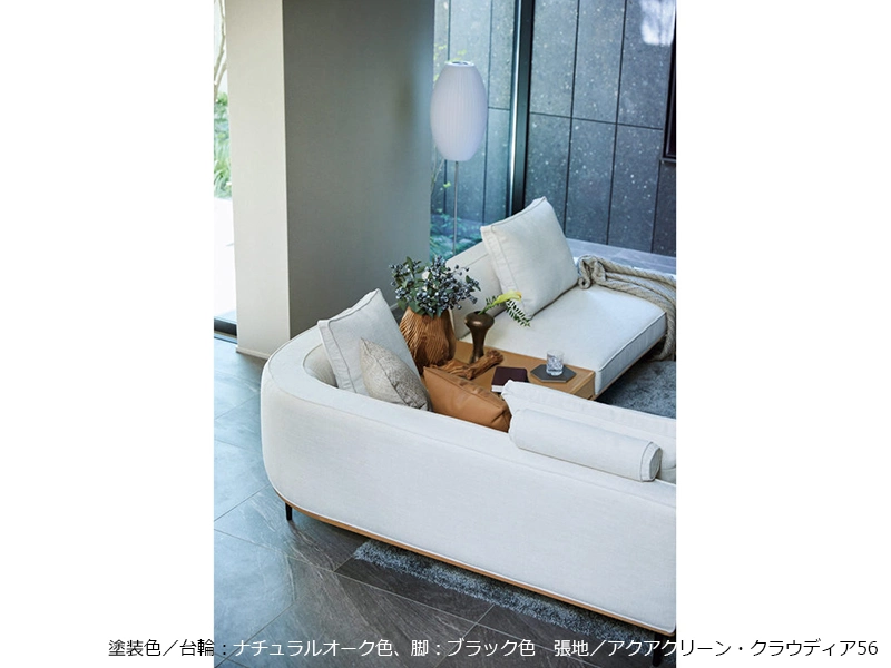 SL-6000 [211] 肘無引出付ソファ [No.6000 リビングチェア]