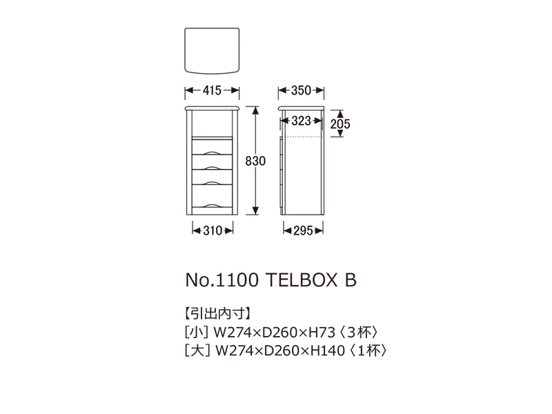 No.1100 TELBOX B