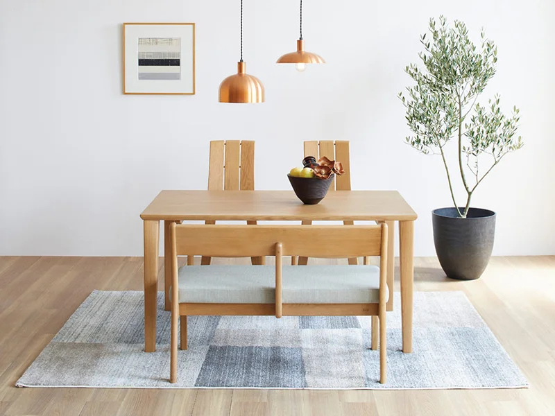 DT-7600 ダイニングテーブル(165cm x 95cm)