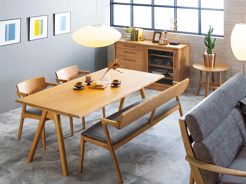 LDTH-7460 ダイニングテーブル(120cm x 80cm)