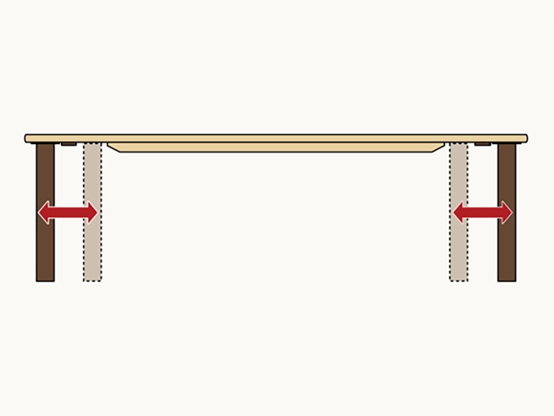 LDTH-4900 ダイニングテーブル（180cm x 95cm）