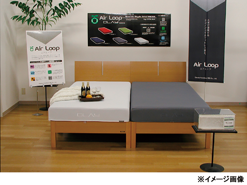 MAクレイ ダブル マットレス