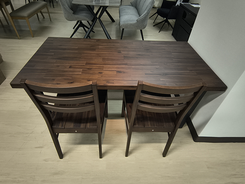 ロッド 150 ダイニング4点セット（テーブル+チェア×2+ベンチ）