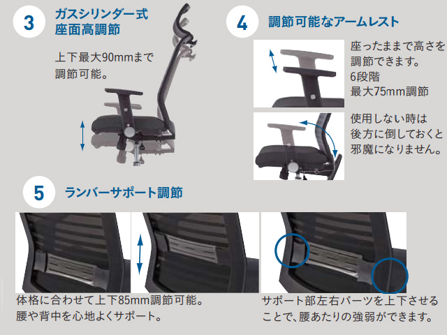 JG6 エルゴノミックチェア