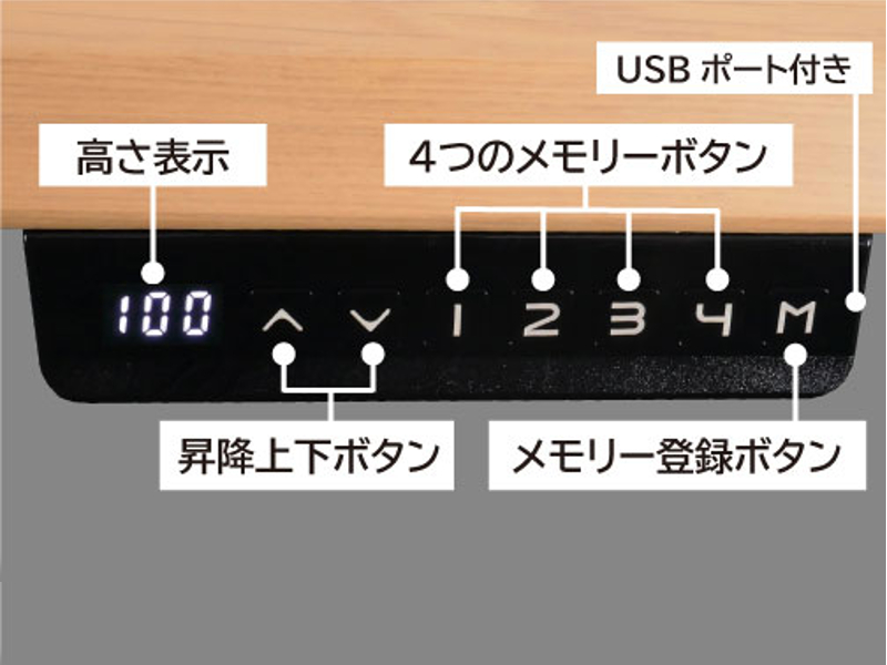 ULTAGE アルテージ 昇降デスク（コーナー) KWD-315 /316 MO BK