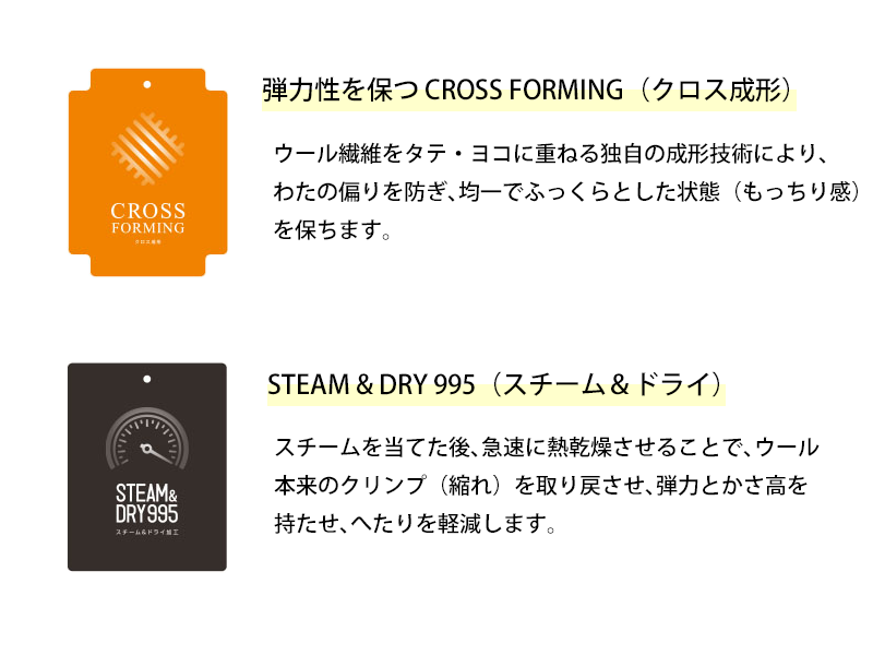 もっちりウールパッド