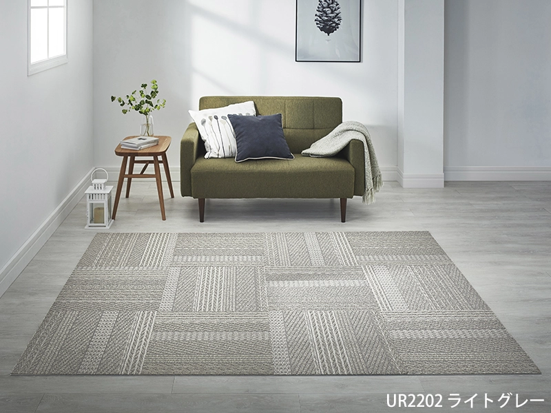 ケーブルニット3 タイルカーペット 50cm×50cm 6枚入り