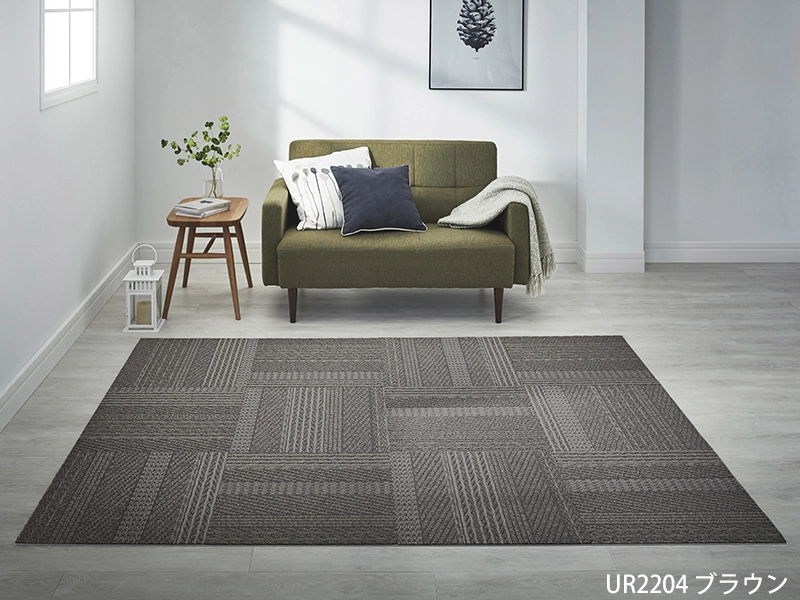 ケーブルニット3 タイルカーペット 50cm×50cm 6枚入り