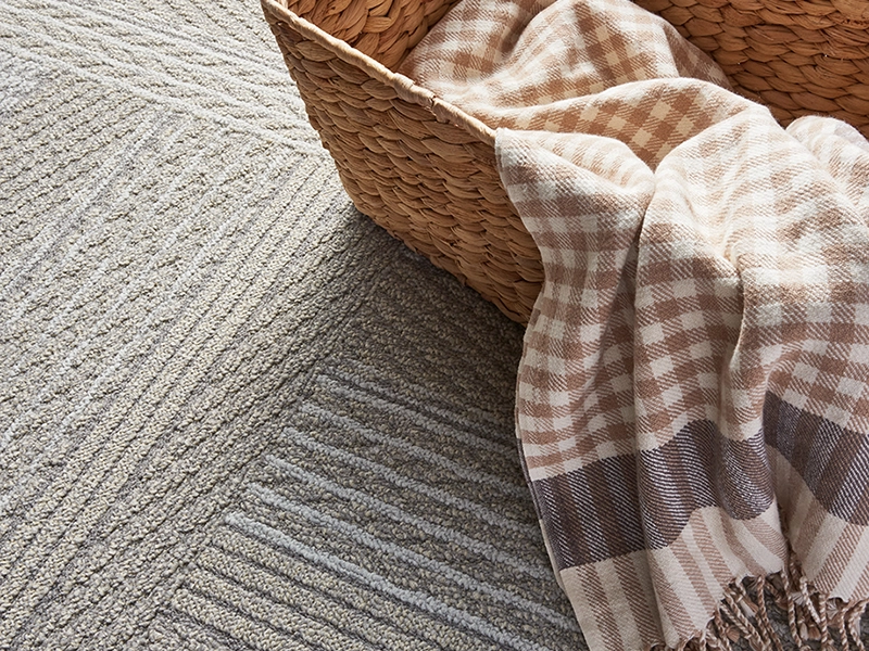 ケーブルニット3 タイルカーペット 50cm×50cm 6枚入り