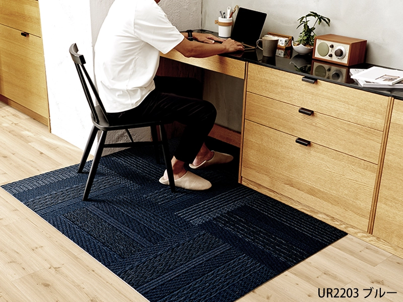 ケーブルニット3 タイルカーペット 50cm×50cm 6枚入り